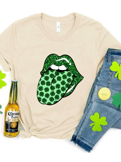 Lucky Lips Saint Patrick's Day T-Shirt