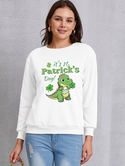 IT'S ST. PATRICK'S DAY Graphic Sweatshirt