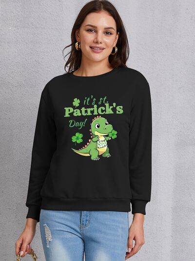 IT'S ST. PATRICK'S DAY Graphic Sweatshirt