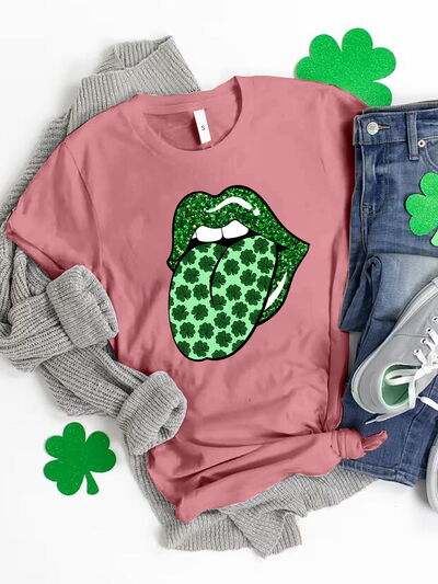 Lucky Lips Saint Patrick's Day T-Shirt
