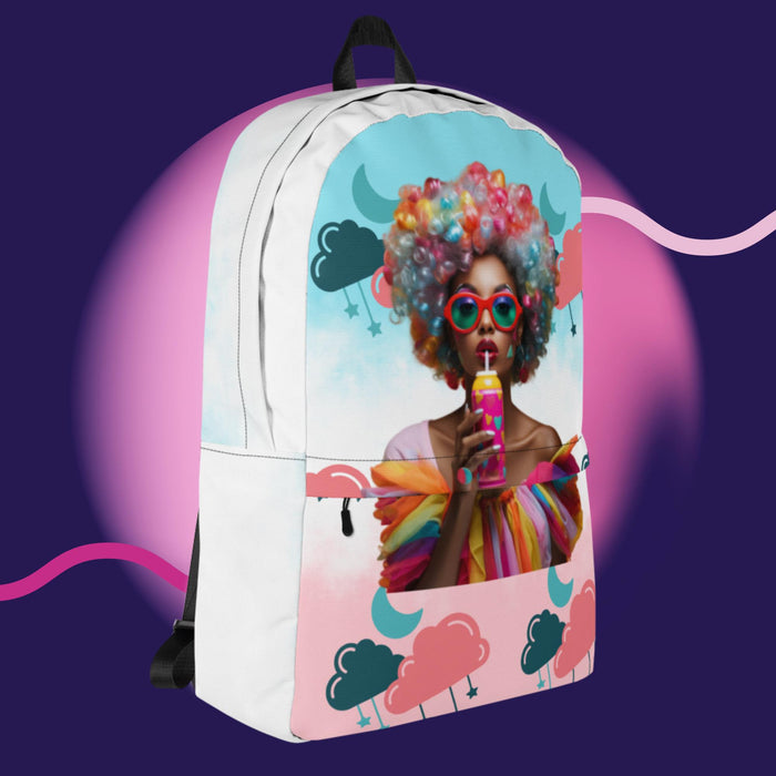 Rainbow 'Fro Backpack