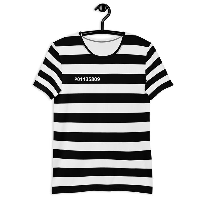 Georgia Inmate All-Over Print Men's Athletic T-shirt