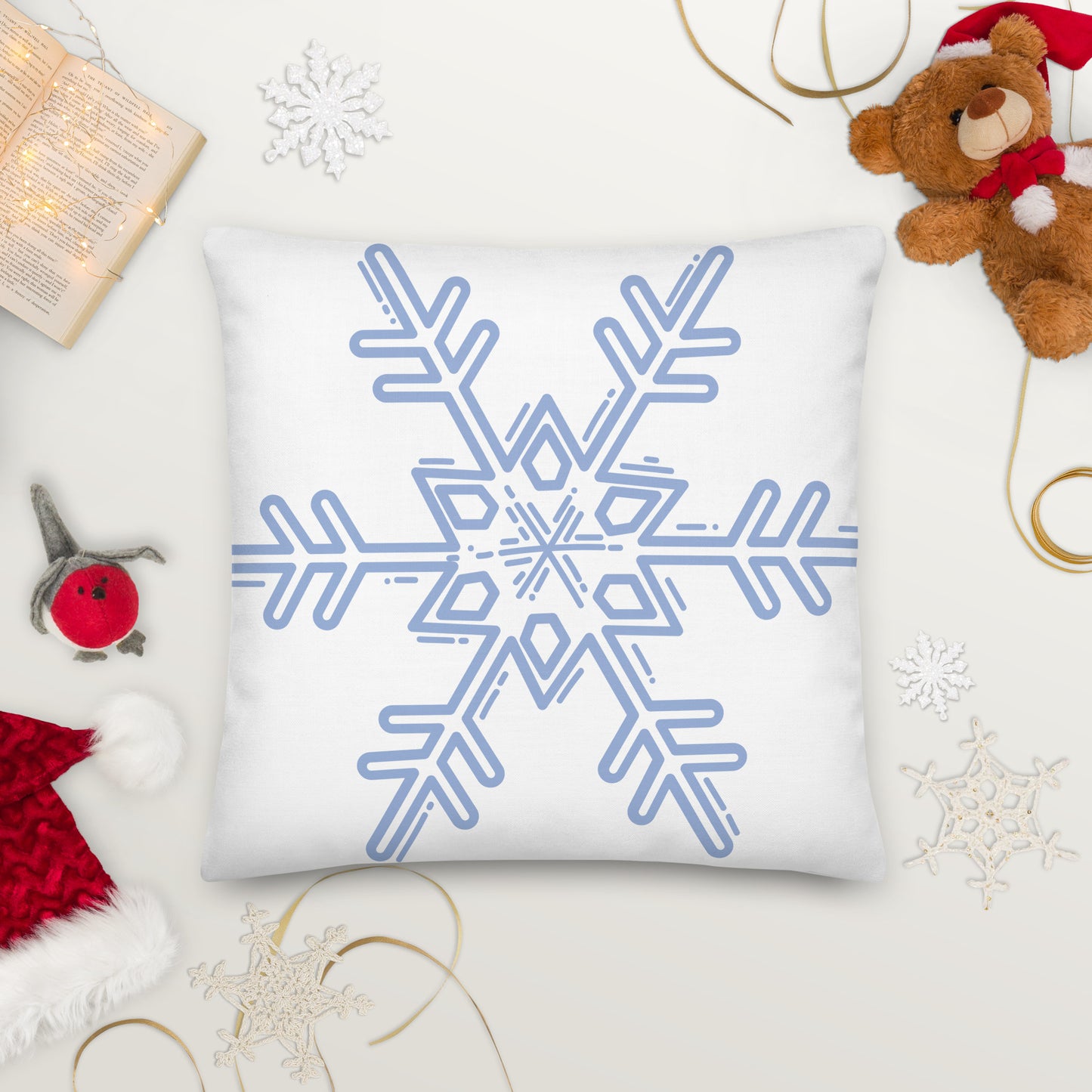 Snowflake Premium Pillow
