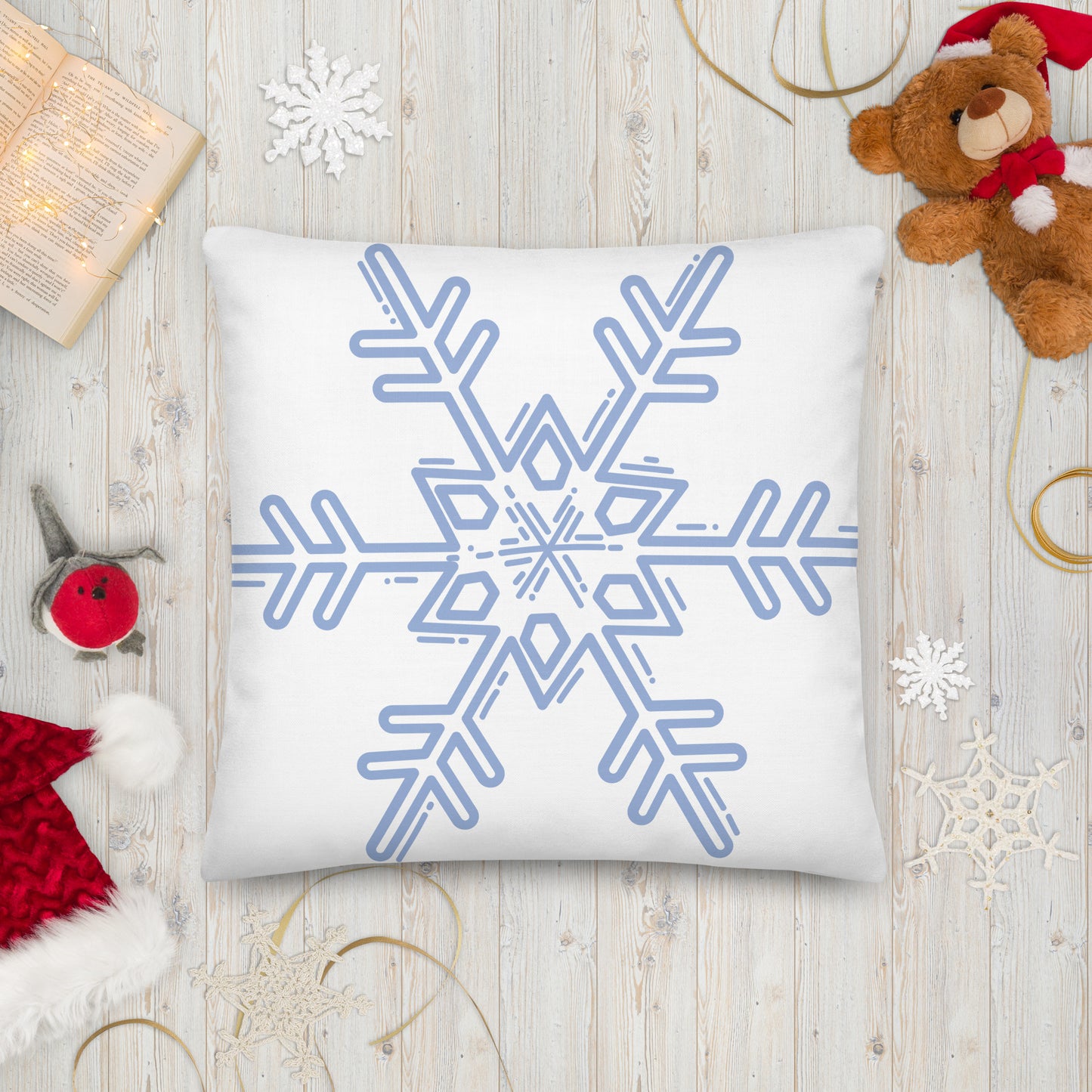 Snowflake Premium Pillow
