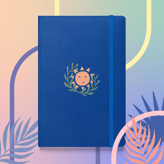 Happy Sun Hardcover Bound Notebook