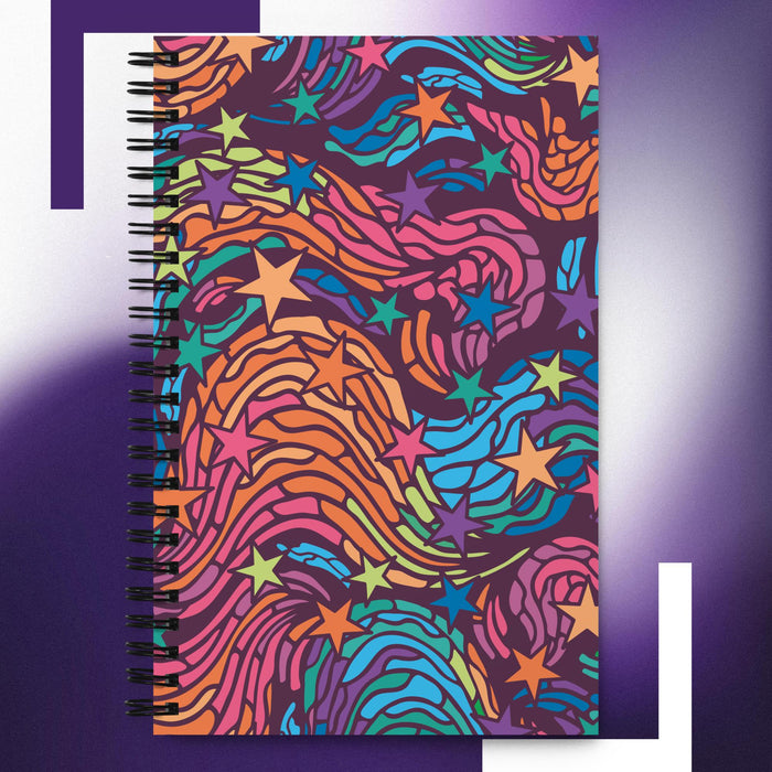 Starry Night Spiral Notebook