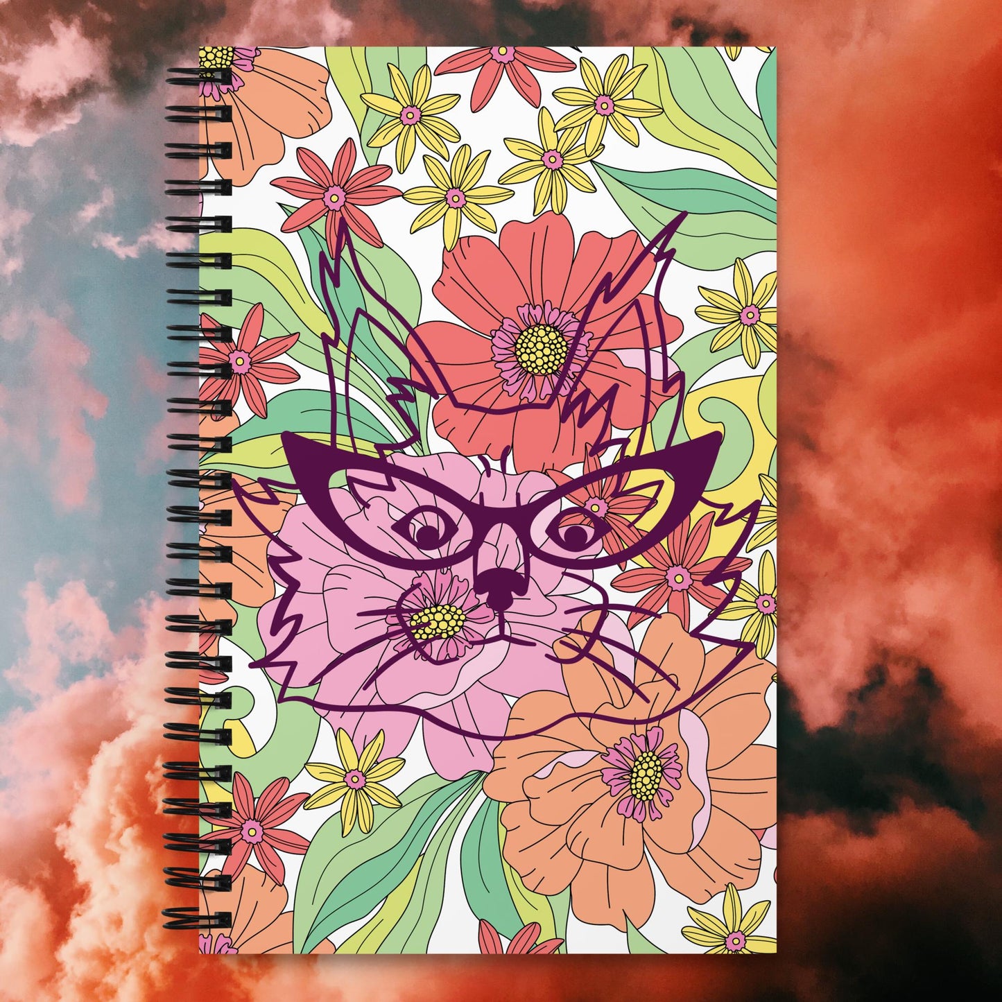 Cat's Eye Spiral Notebook