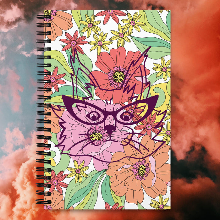 Cat's Eye Spiral Notebook