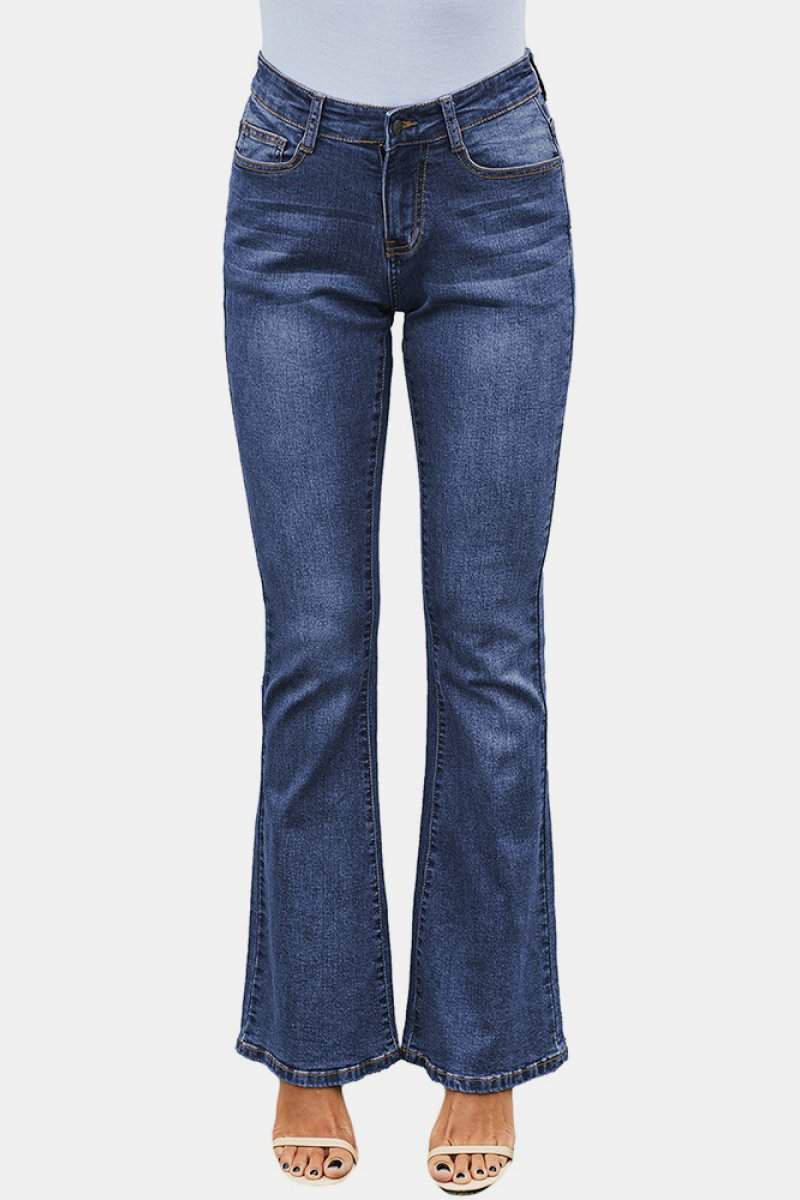 High Rise Flare Skinny Jeans | high-rise-flare-skinny-jeans