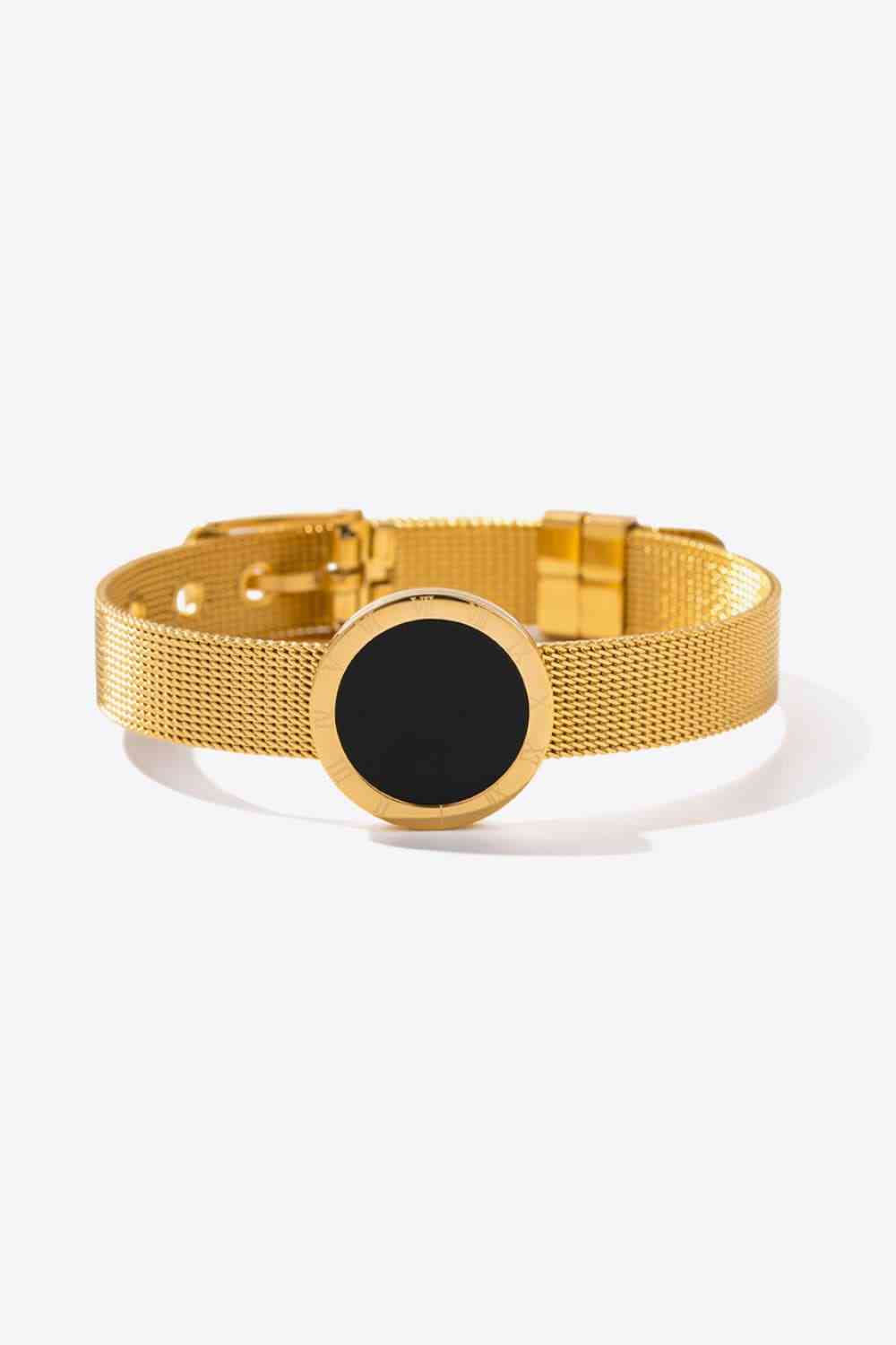 18K Gold-Plated Belt Bracelet