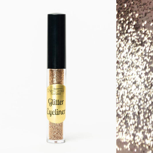 Glitter Eyeliner - Gold 🏳 | Makeup | glitter-eyeliner-gold