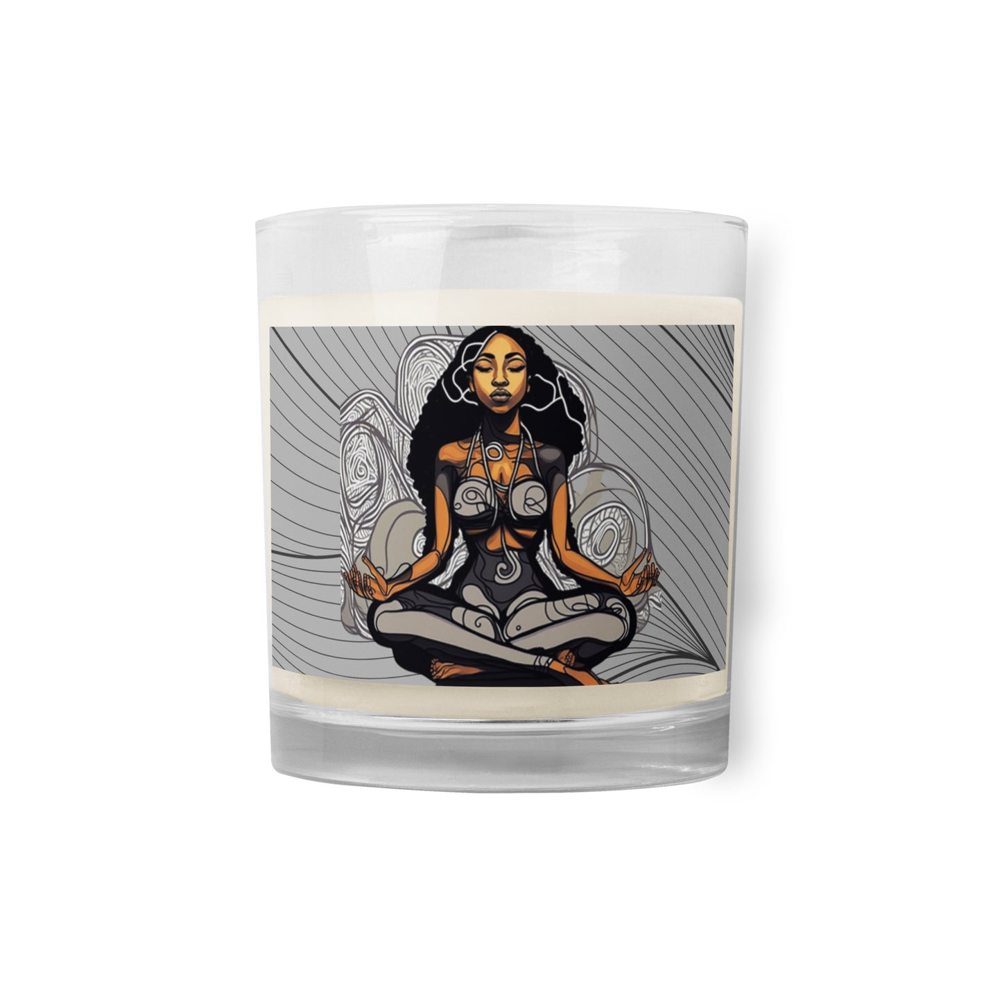 Peace Within Glass Jar Soy Wax Candle