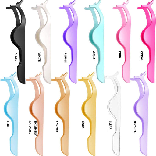 Plastic False Eyelash Applicators 🏢 | plastic-false-eyelash-applicator-multiple-colors