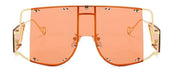 Oversize Metal Rivet Square Sunglasses 🏢 | Sunglasses | oversize-metal-rivet-square-sunglasses
