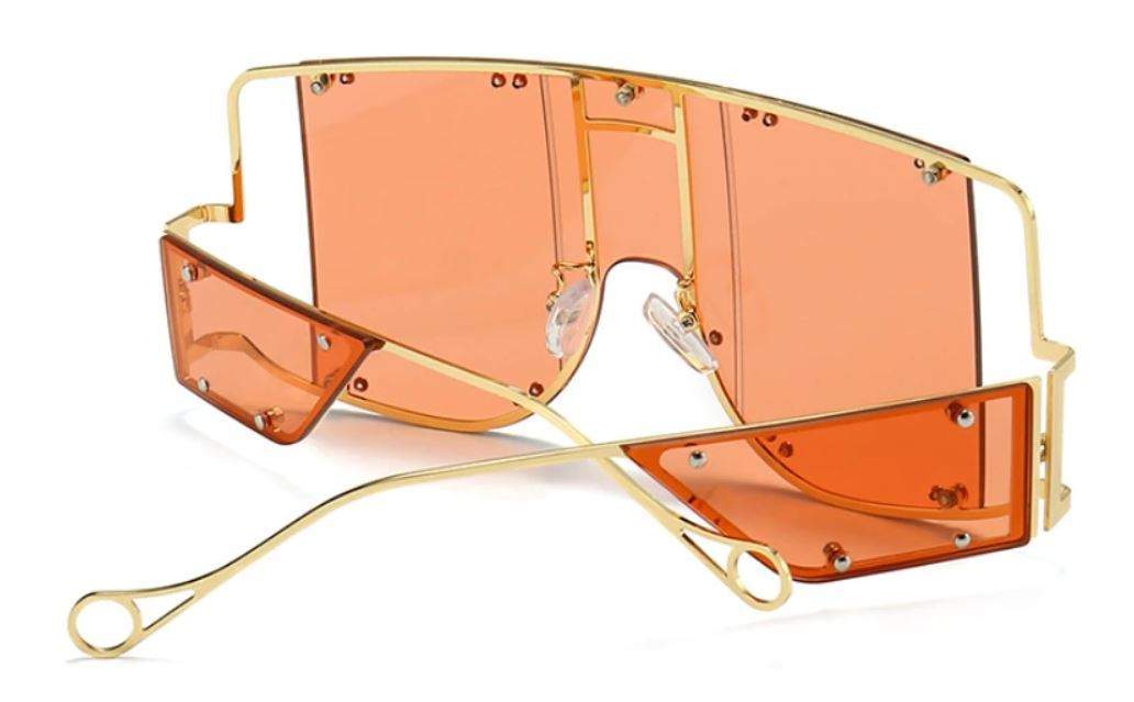 Oversize Metal Rivet Square Sunglasses 🏢 | Sunglasses | oversize-metal-rivet-square-sunglasses