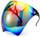 Full-Size Face Shield - Iridescent 🏢 | full-size-face-shield-iridescent