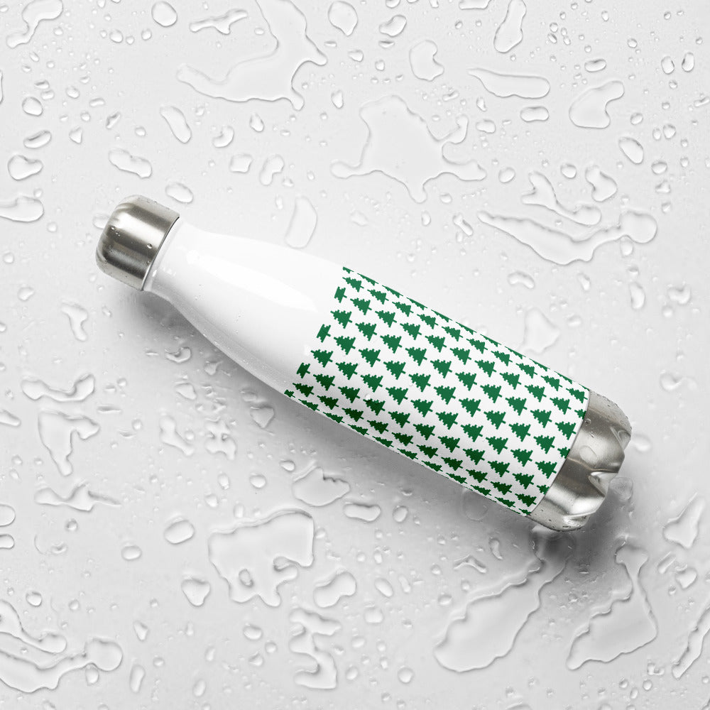 Stainless Steel Water Bottle - Christmas Trees | stainless-steel-water-bottle-christmas-trees