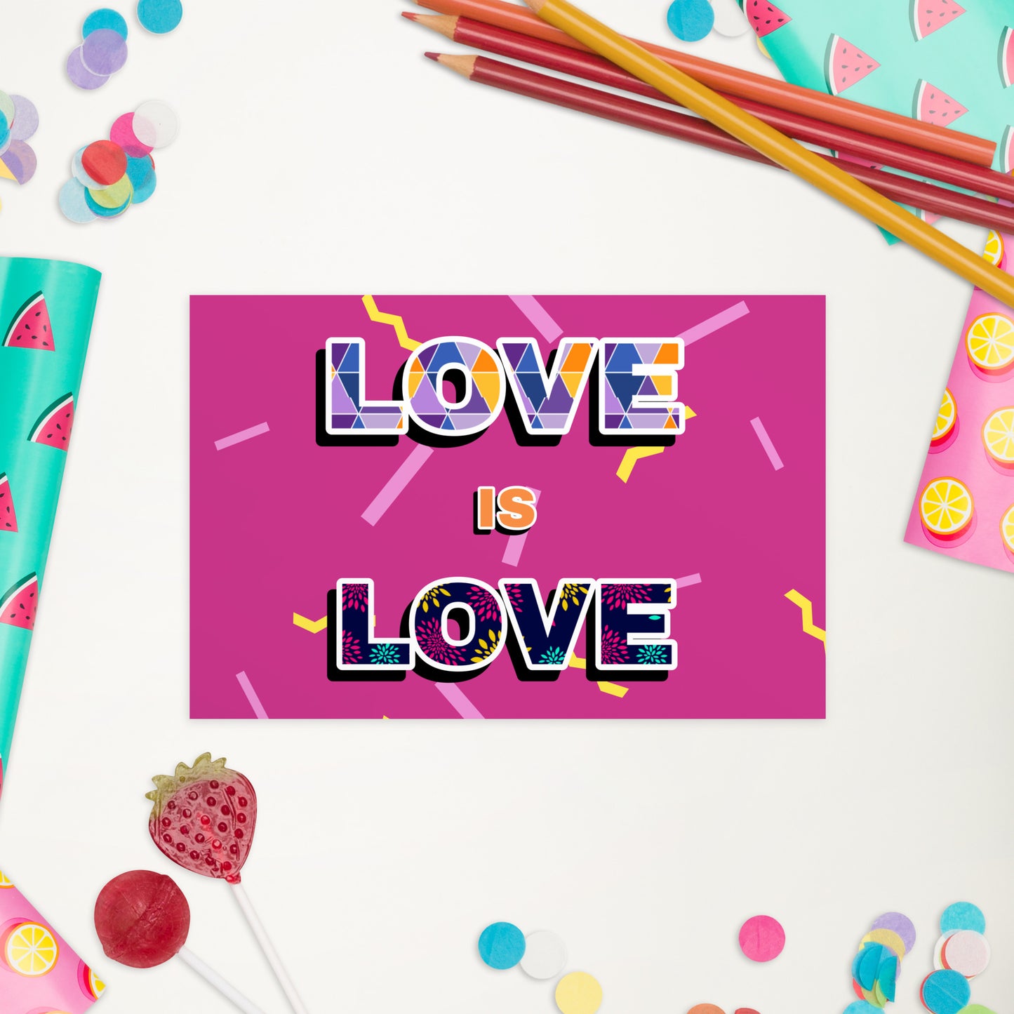 Love is Love Pride Standard Postal