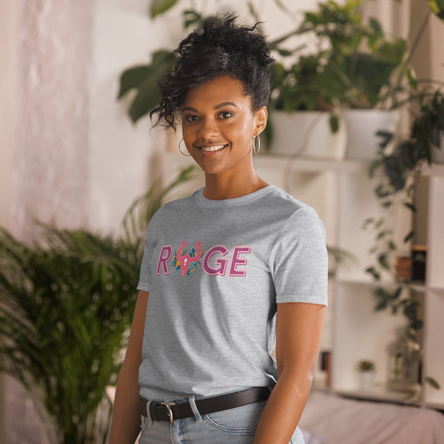 Camiseta unisex de algodón orgánico - RAGE